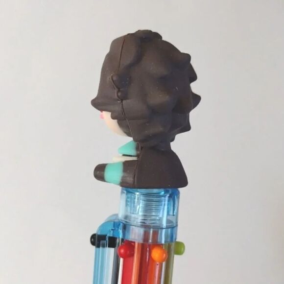 Demon Slayer Tanjiro Kamado Pen & Grim Reaper Keychain Bundle NEW - Picture 6 of 17